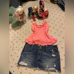 Victoria's Secret Ruffled Fitted Camisole